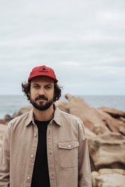 Coastline Cap Maroon