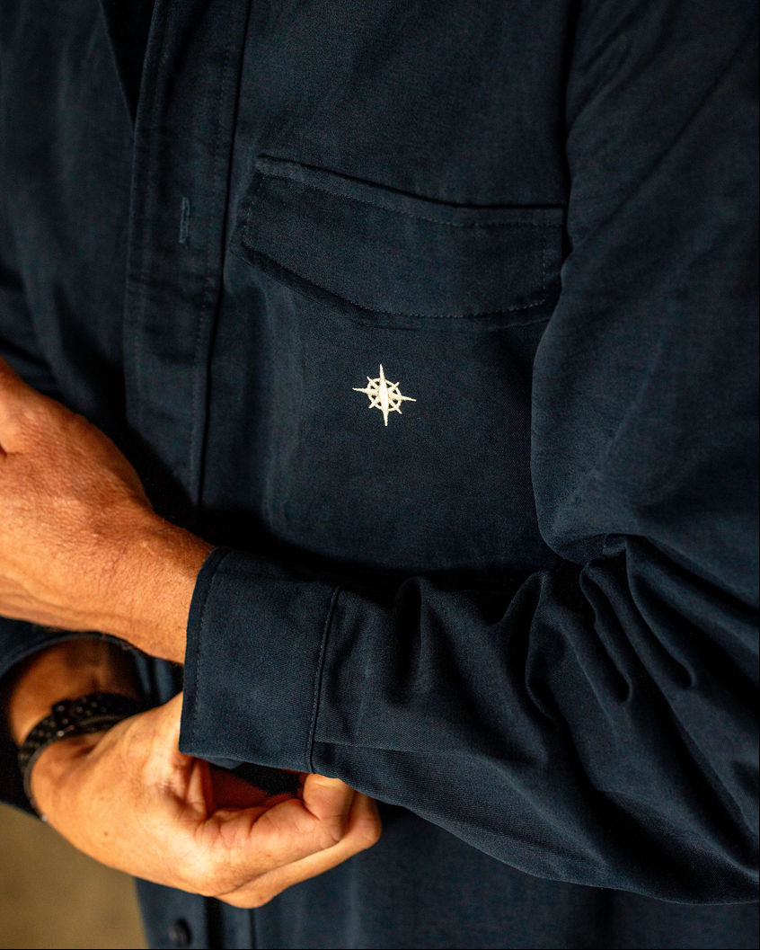 Latitude Overshirt Atlantic Navy