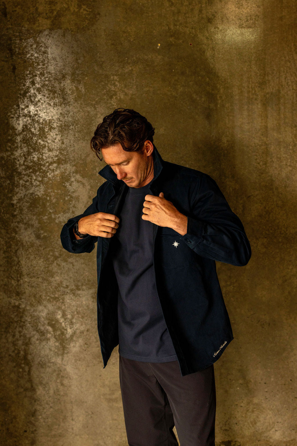 Latitude Overshirt Atlantic Navy