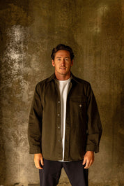 Latitude Overshirt Forest Green