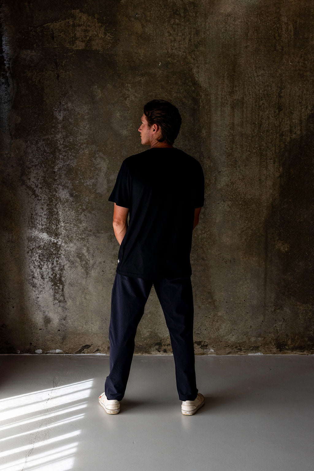 Superfine Merino Wool T-Shirt Black