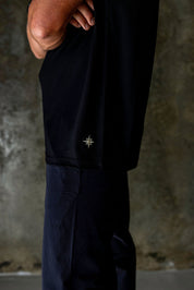 Superfine Merino Wool T-Shirt Black