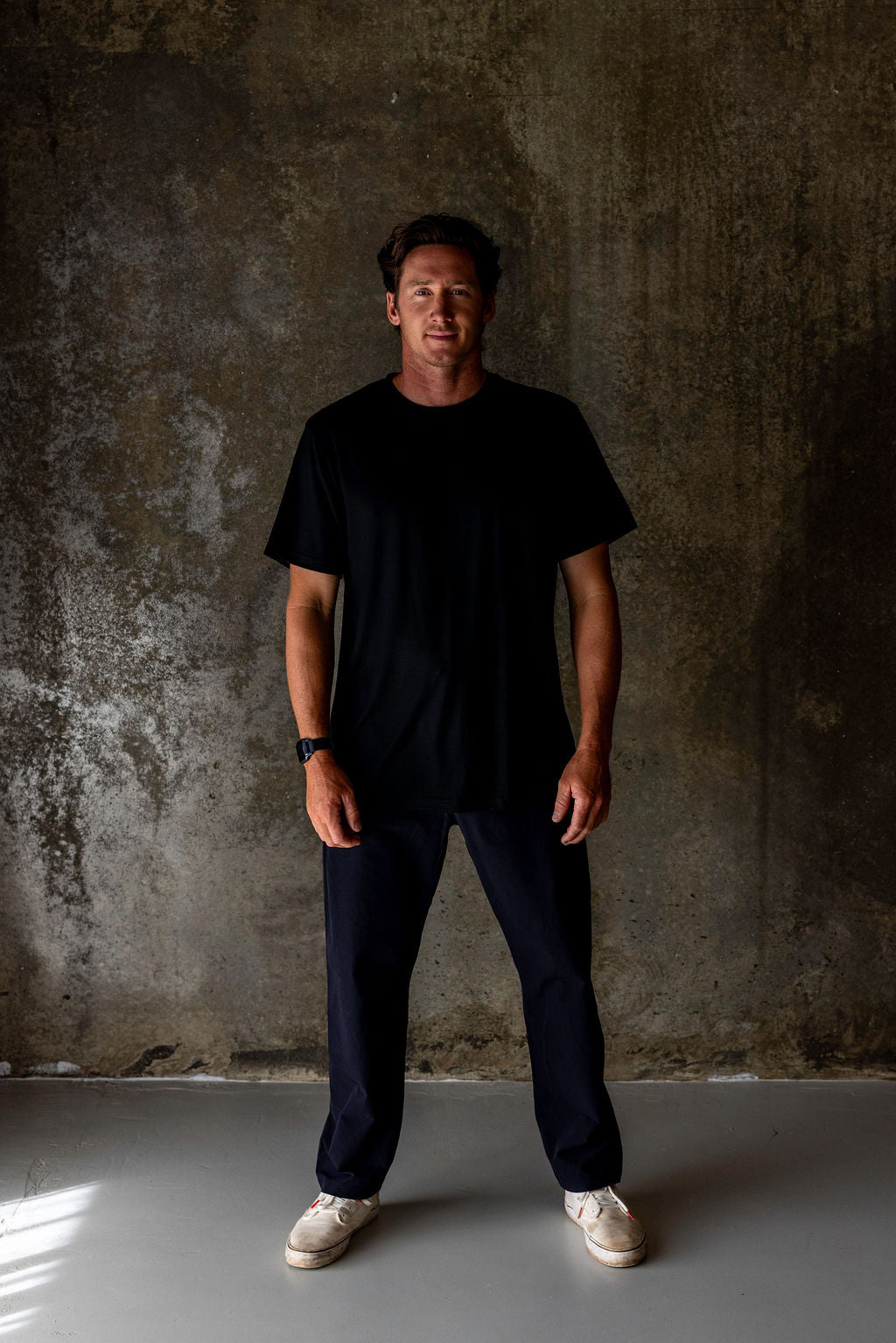 Superfine Merino Wool T-Shirt Black