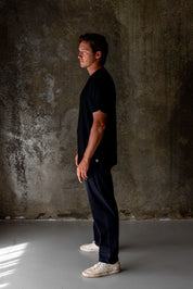 Superfine Merino Wool T-Shirt Black