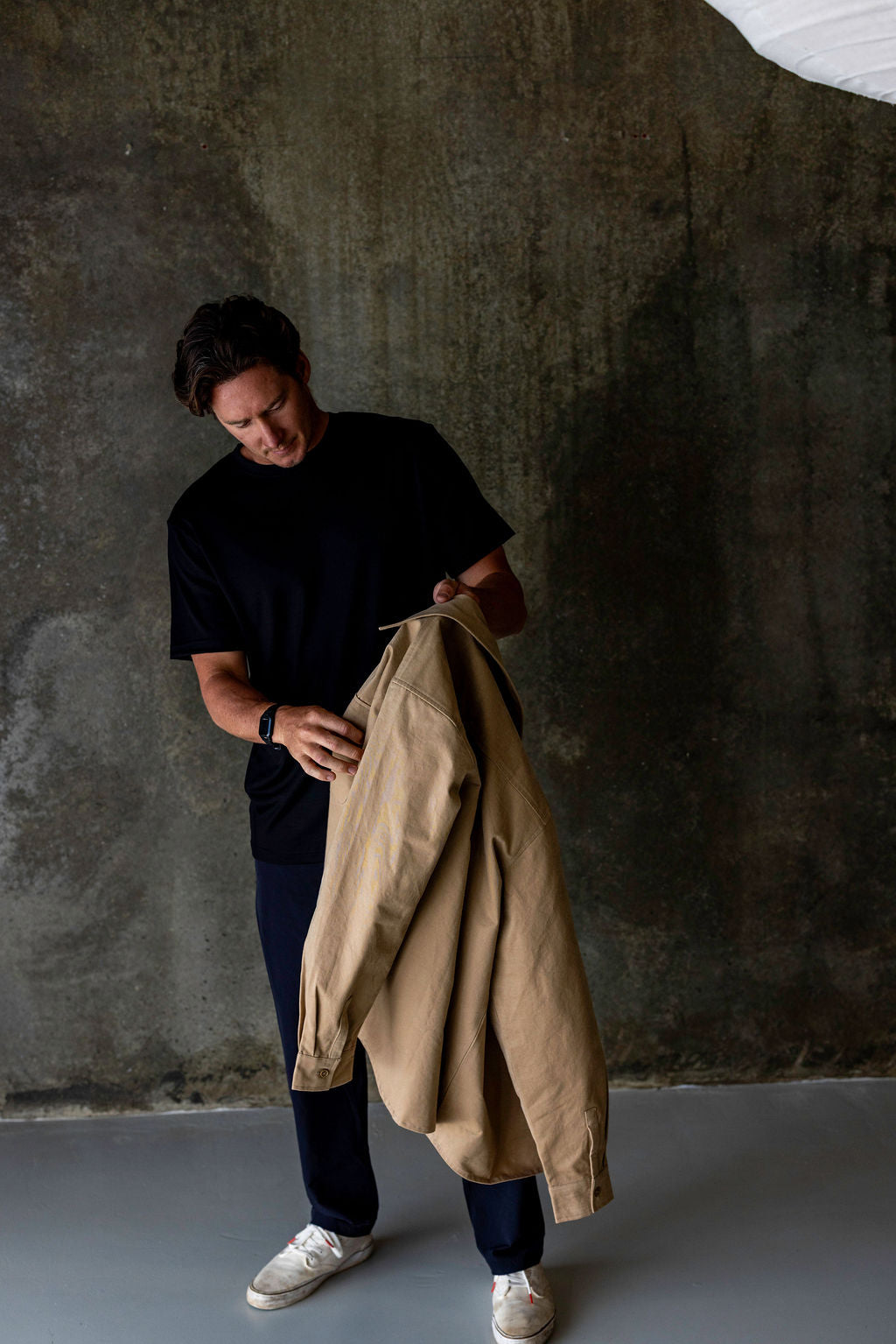 Superfine Merino Wool T-Shirt Black