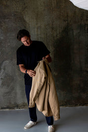 Superfine Merino Wool T-Shirt Black