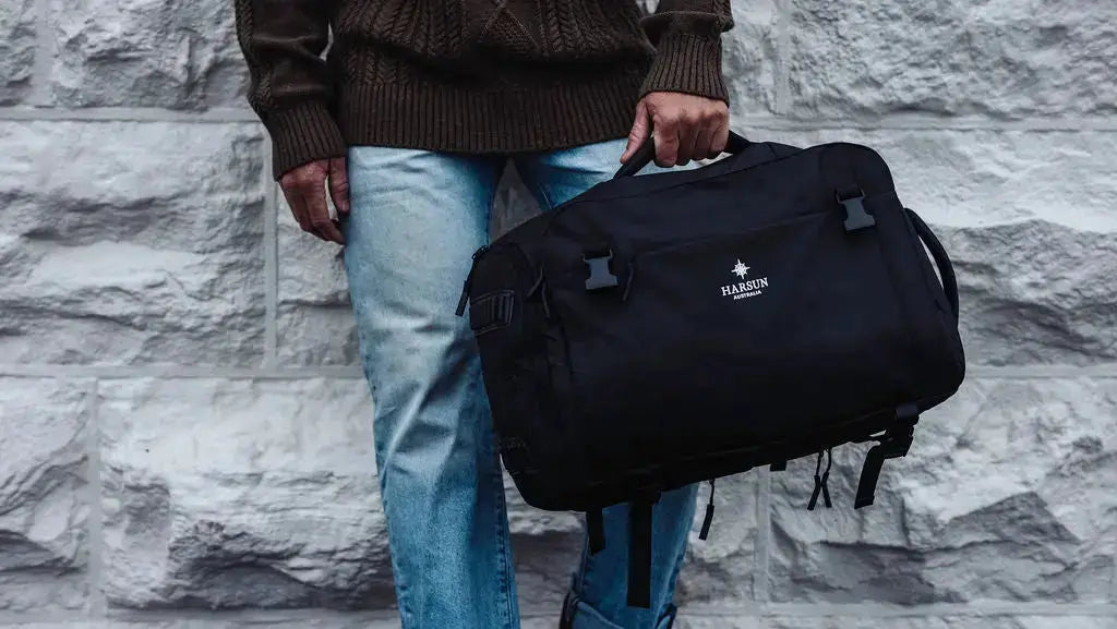 Equinox Backpack . Black harsunaustralia