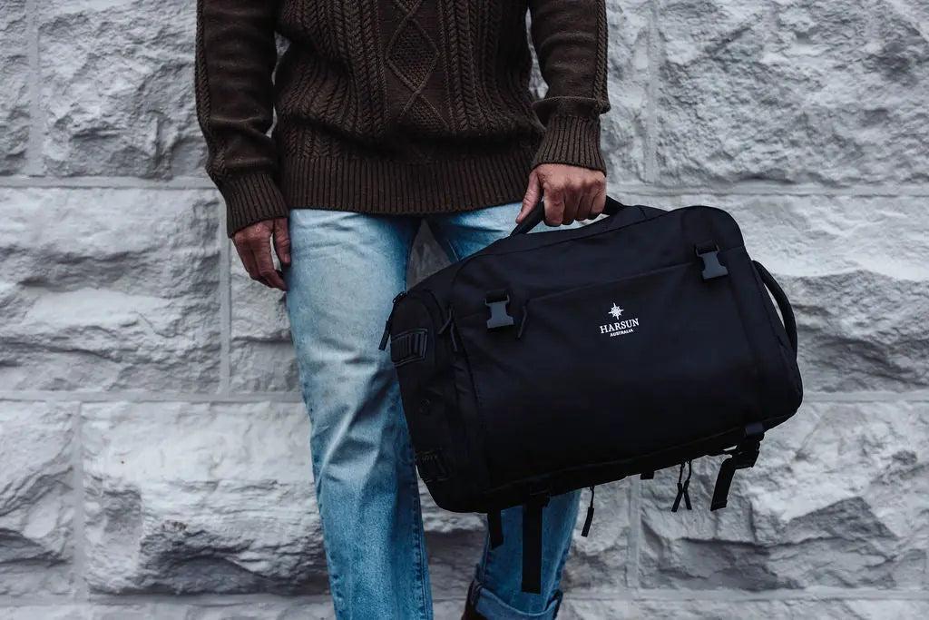 Equinox Backpack . Black harsunaustralia