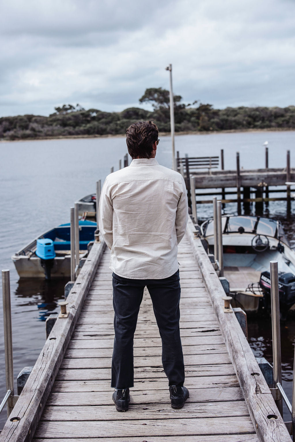 Origins Linen Cotton Shirt . Sand