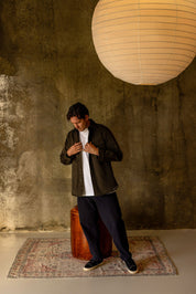 Latitude Overshirt Forest Green