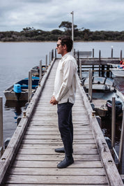 Origins Linen Cotton Shirt . Sand