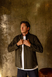 Latitude Overshirt Forest Green