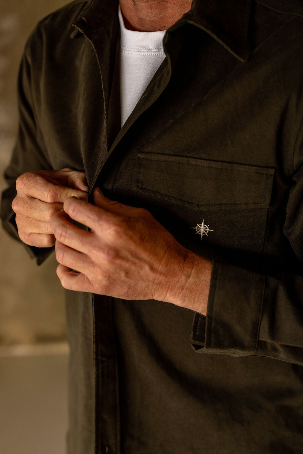 Latitude Overshirt Forest Green