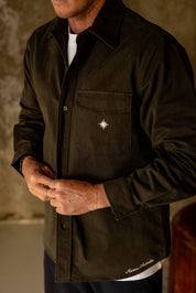 Latitude Overshirt Forest Green