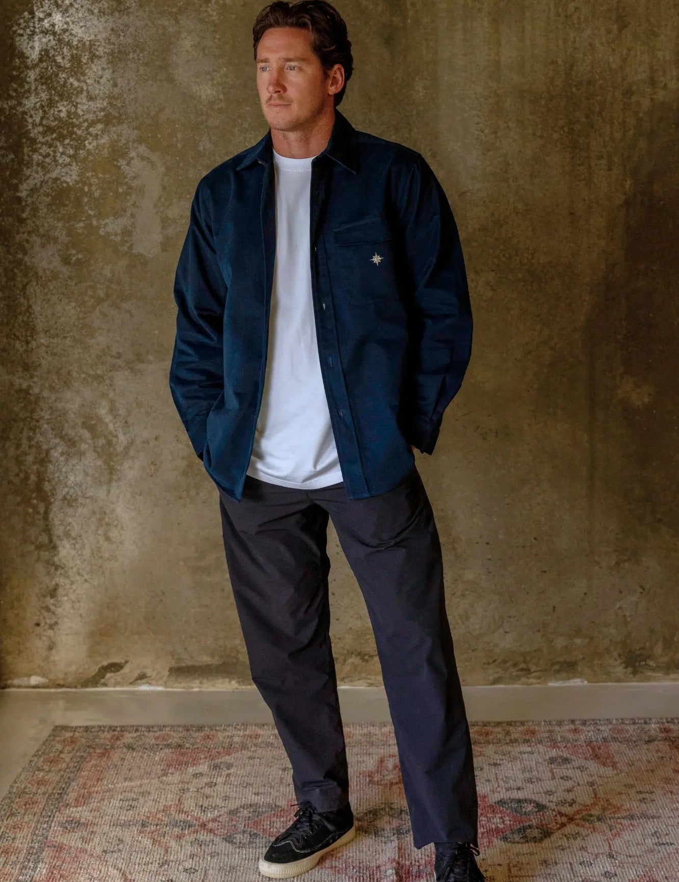 Latitude Overshirt Atlantic Navy harsunaustralia