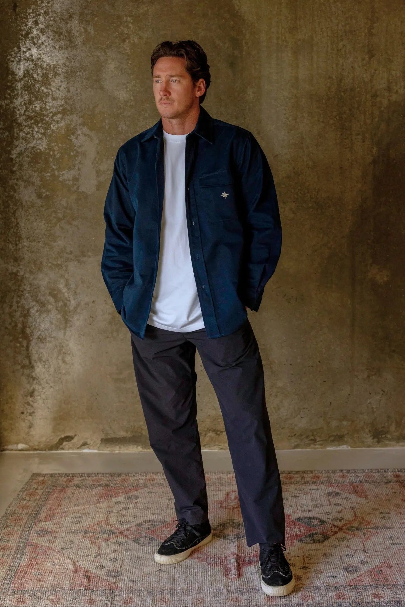 Latitude Overshirt Atlantic Navy harsunaustralia