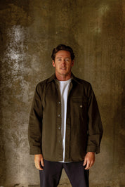 Latitude Overshirt Forest Green