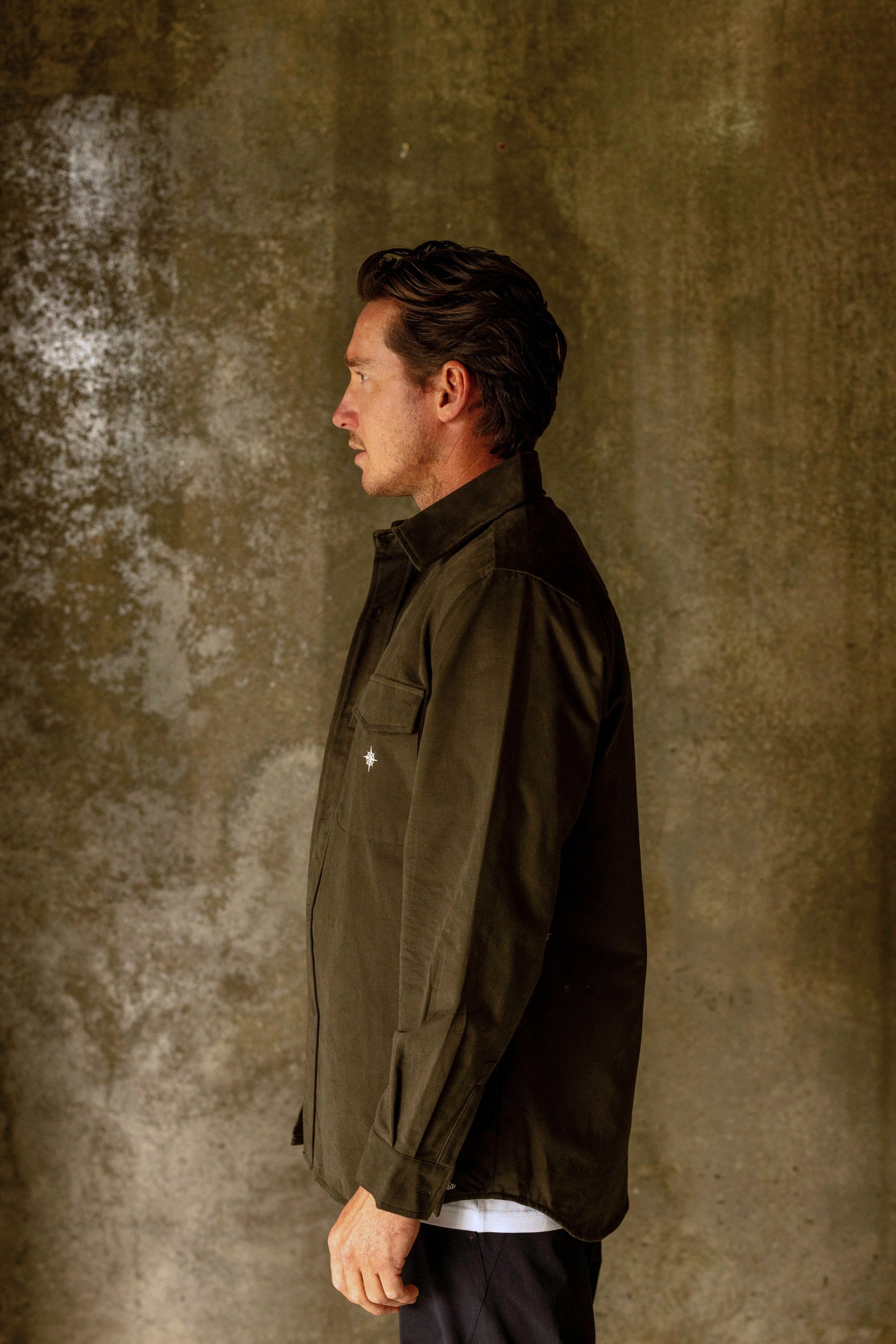 Latitude Overshirt Forest Green