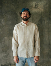 Origins Linen Cotton Shirt . Sand