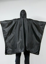Waterproof Poncho in a Bag - Black