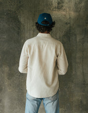 Origins Linen Cotton Shirt . Sand