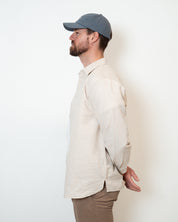 Origins Linen Cotton Shirt . Sand