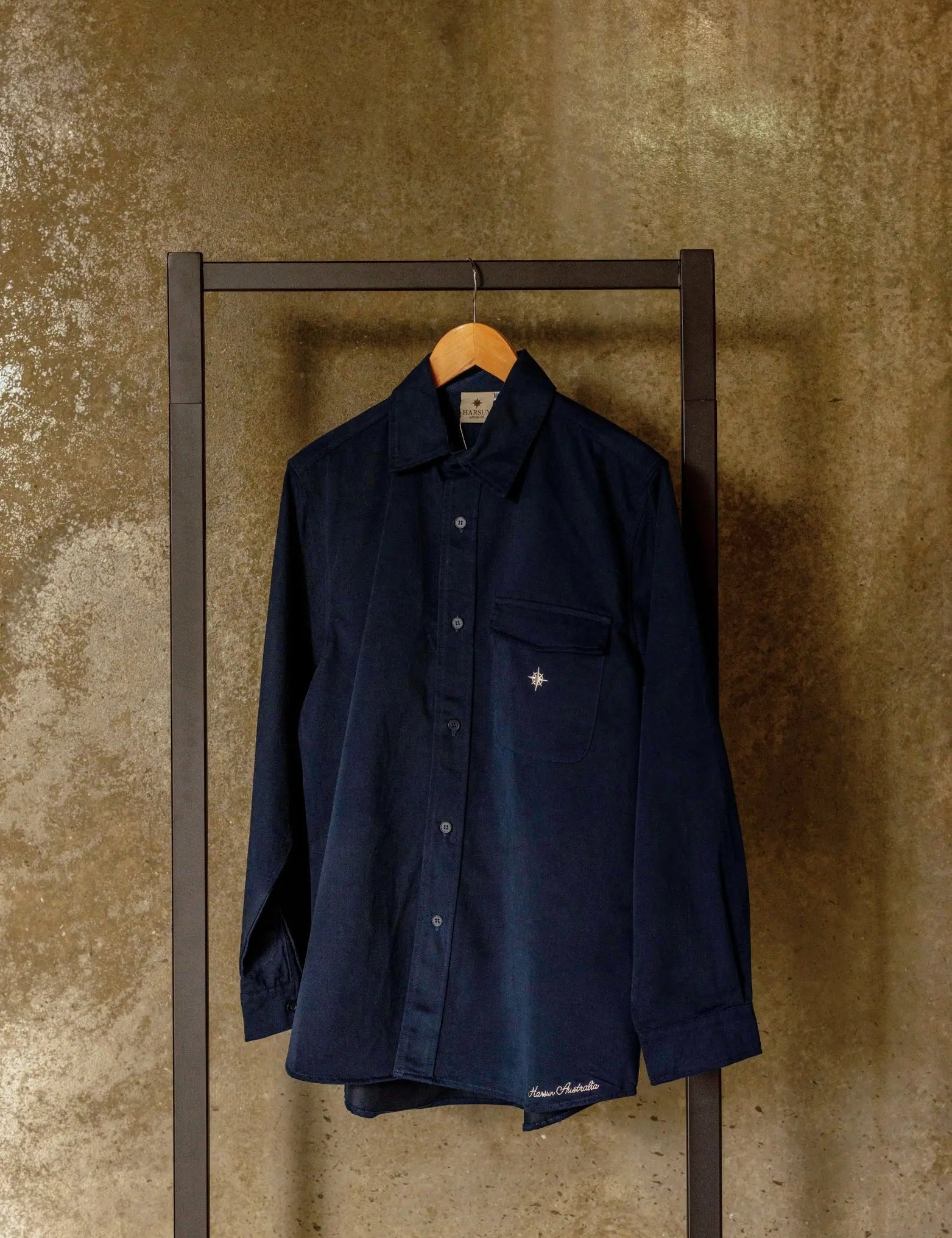 Latitude Overshirt Atlantic Navy harsunaustralia
