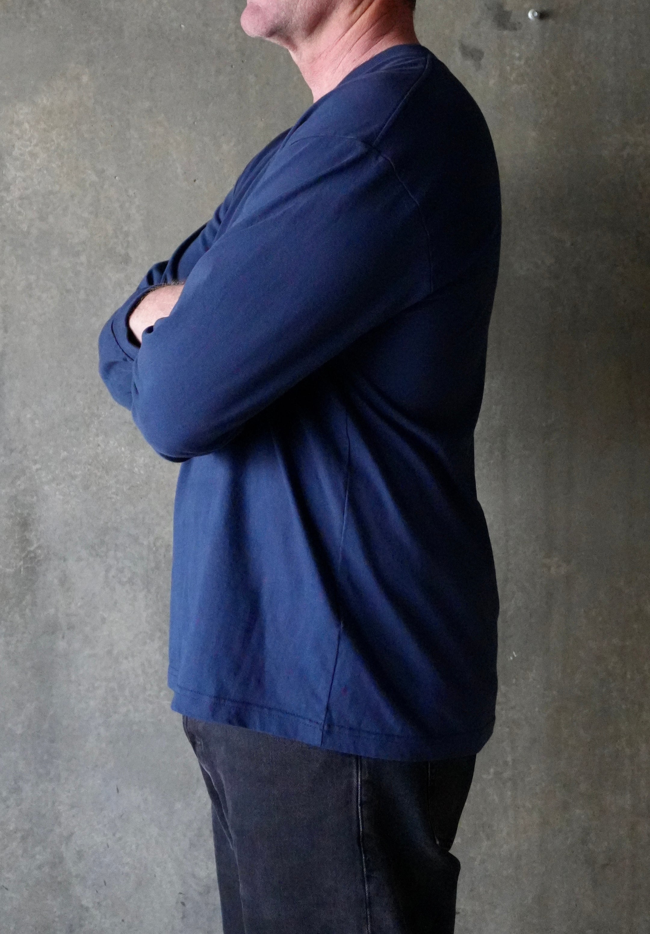 Southerly Long Sleeve Shirt Navy