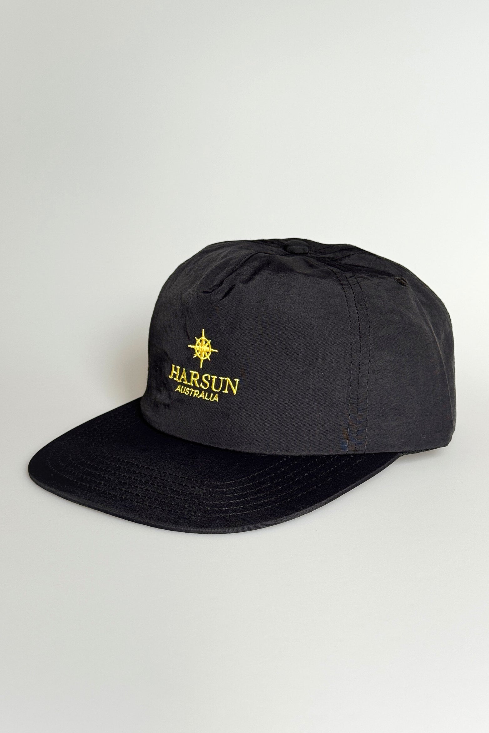 Coastline Cap Black & Yellow