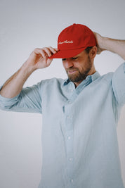 Origins Linen Cotton Shirt . Sky Blue