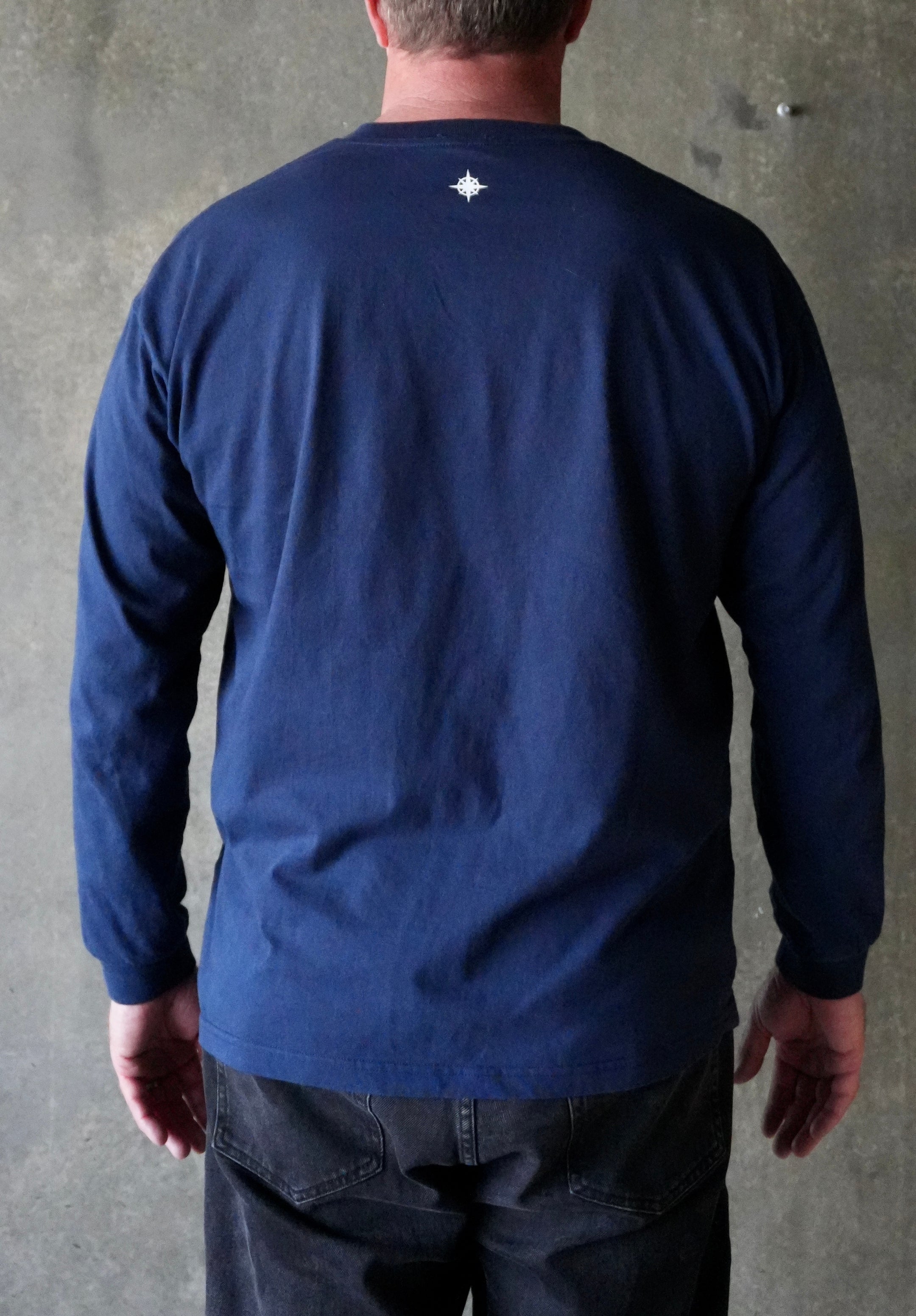 Southerly Long Sleeve Shirt Navy