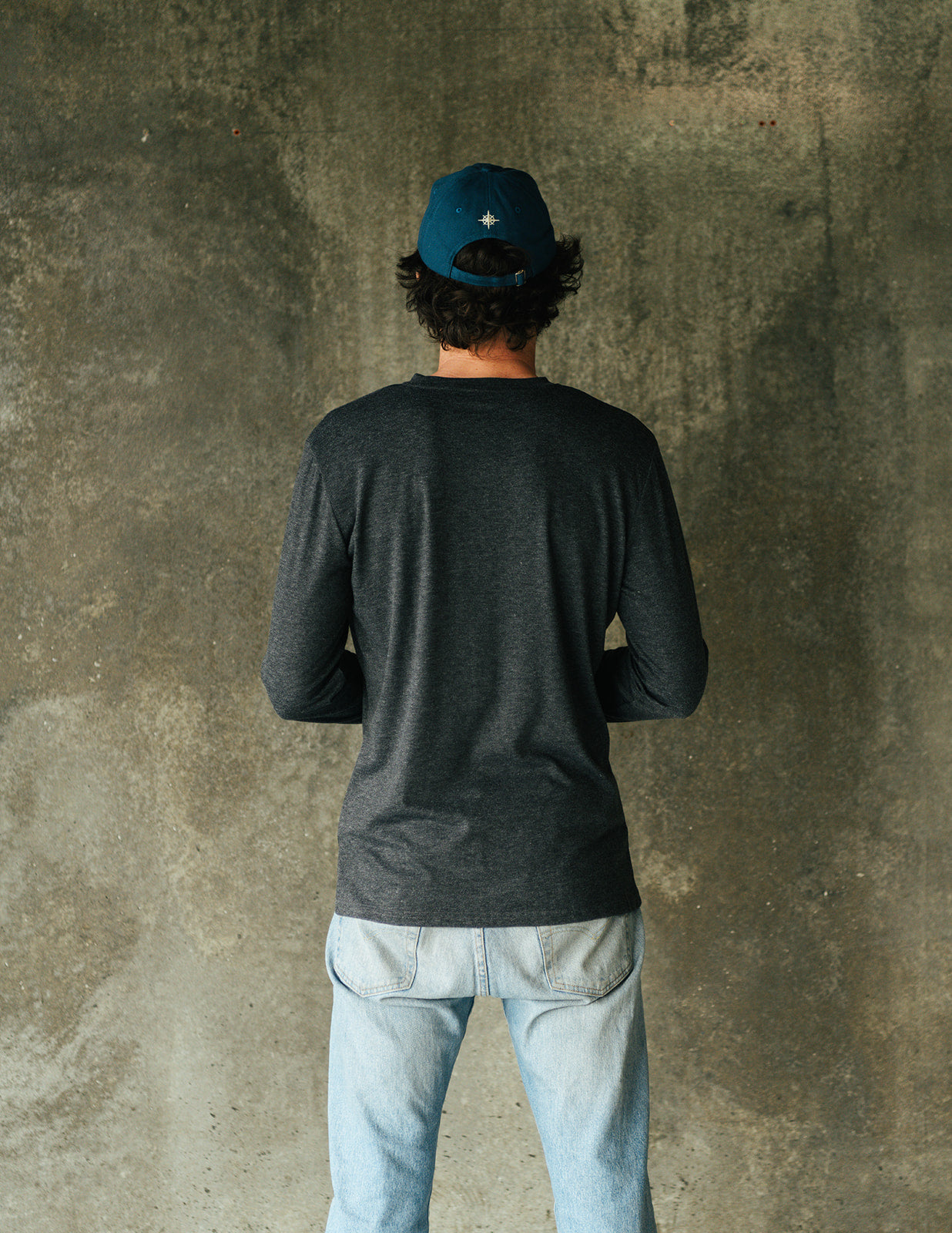 Merino Shirt Charcoal .