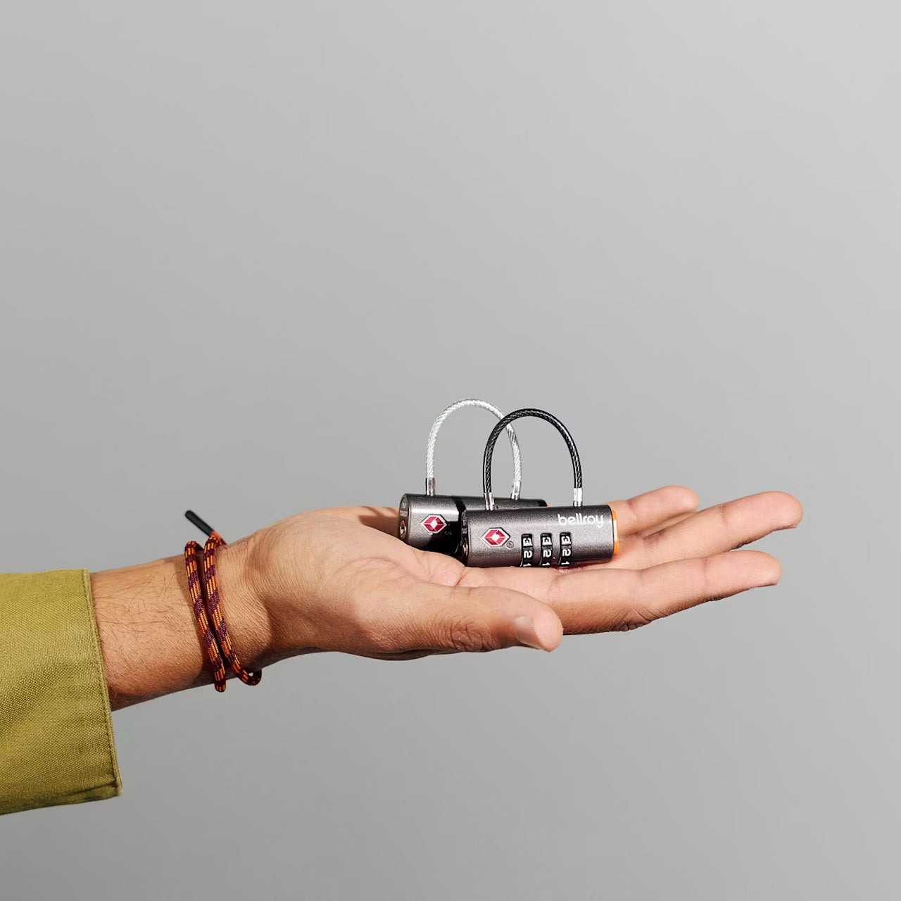 Travel Lock Duo. Graphite.