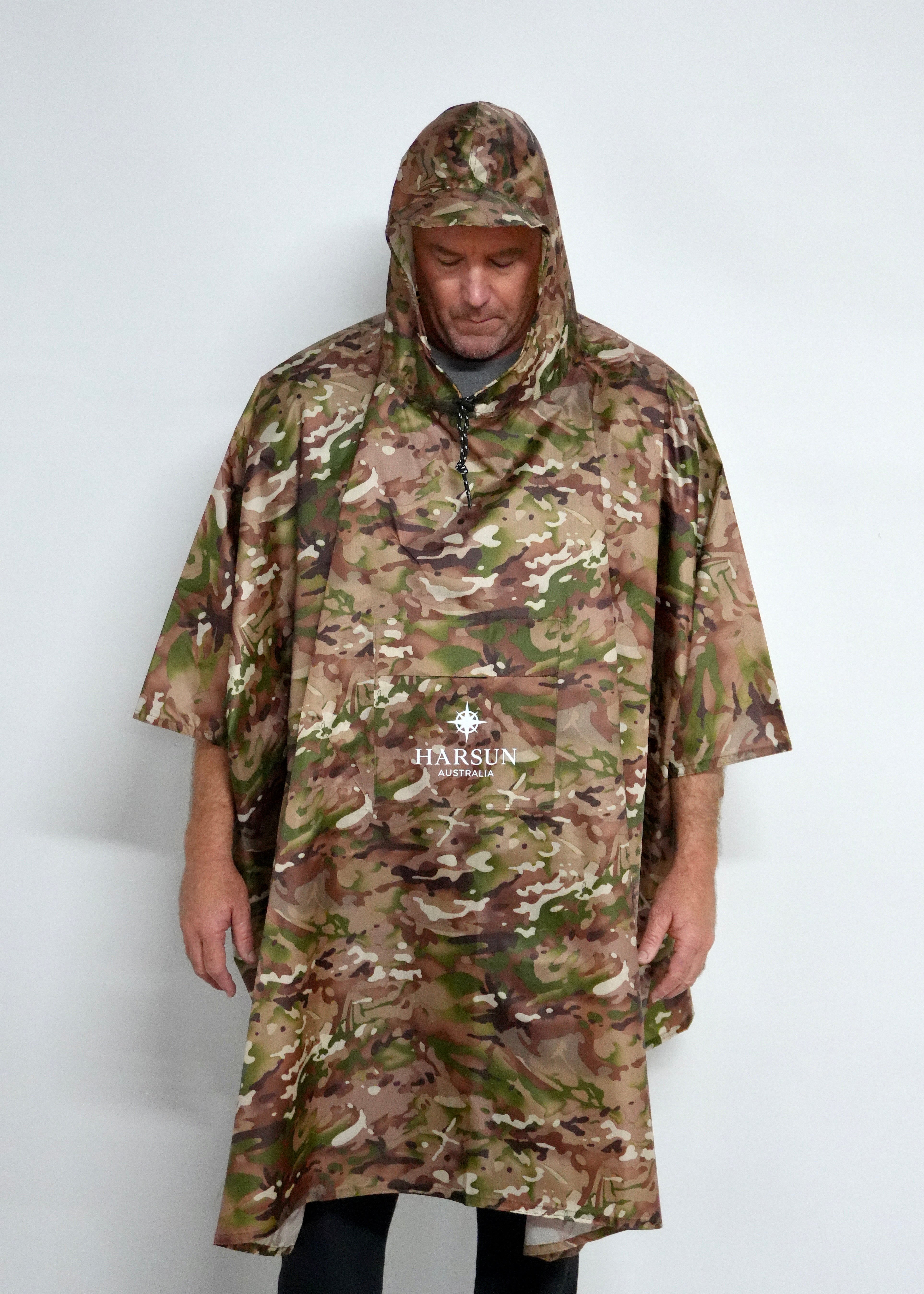 Poncho in a Bag - Camo