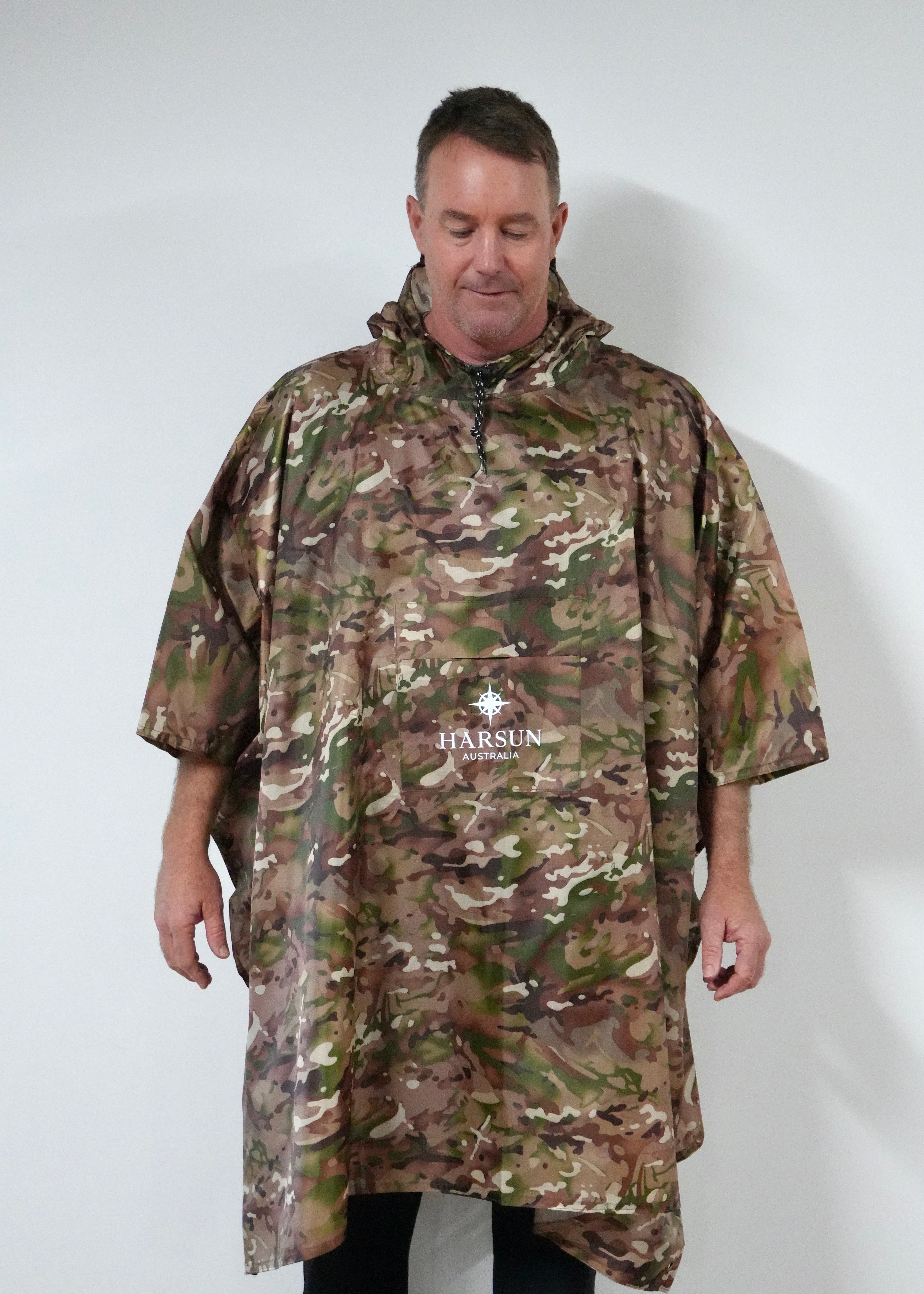 Poncho in a Bag - Camo