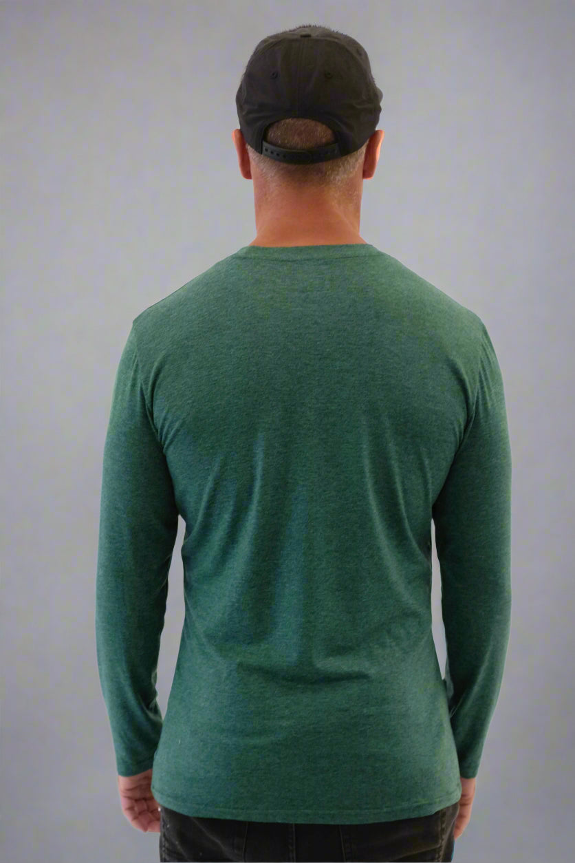 MERINO SHIRT PINE MARLE