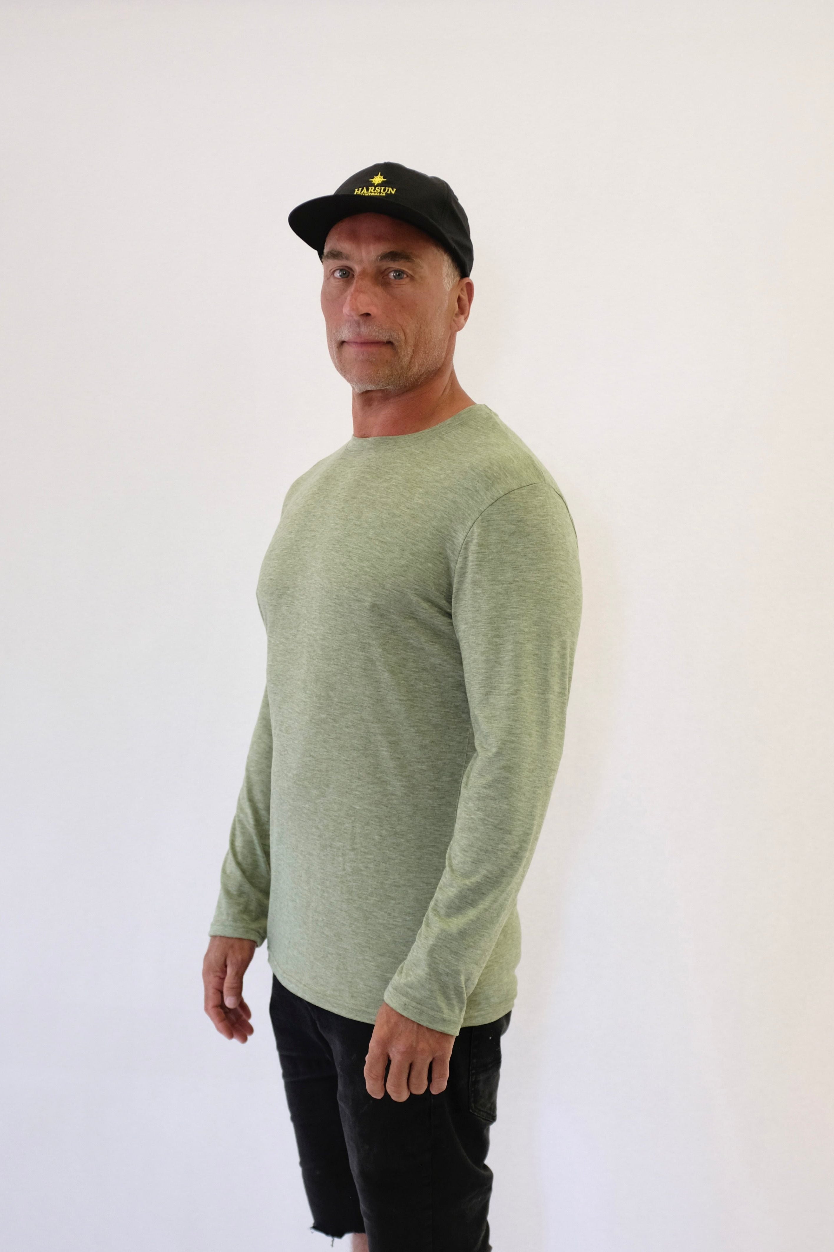 MERINO SHIRT SAGE MARLE