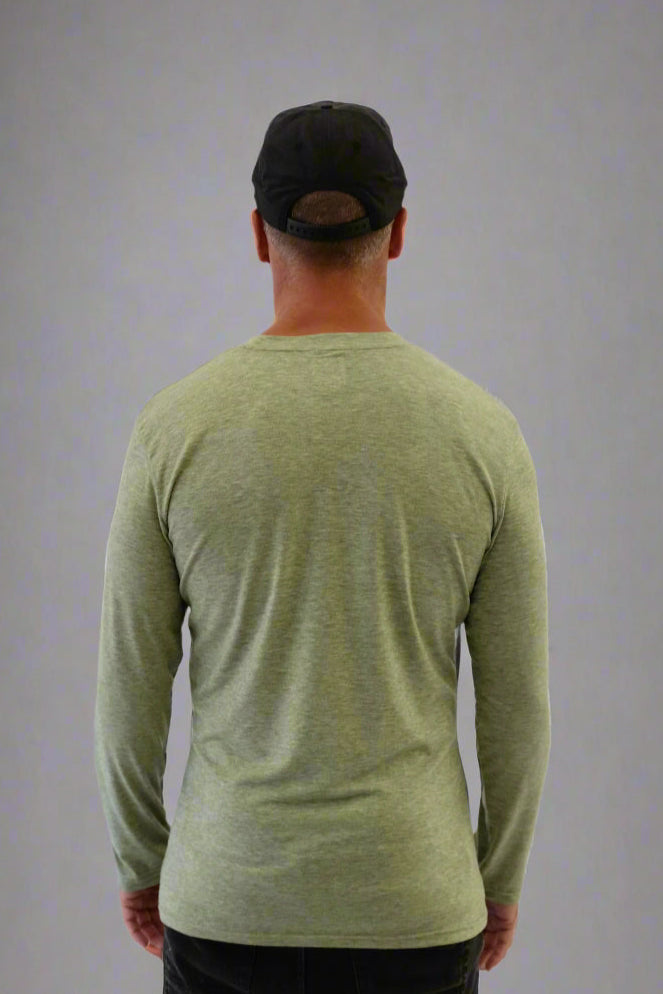 MERINO SHIRT SAGE MARLE