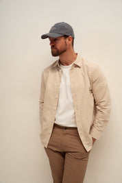 Origins Linen Cotton Shirt . Sand