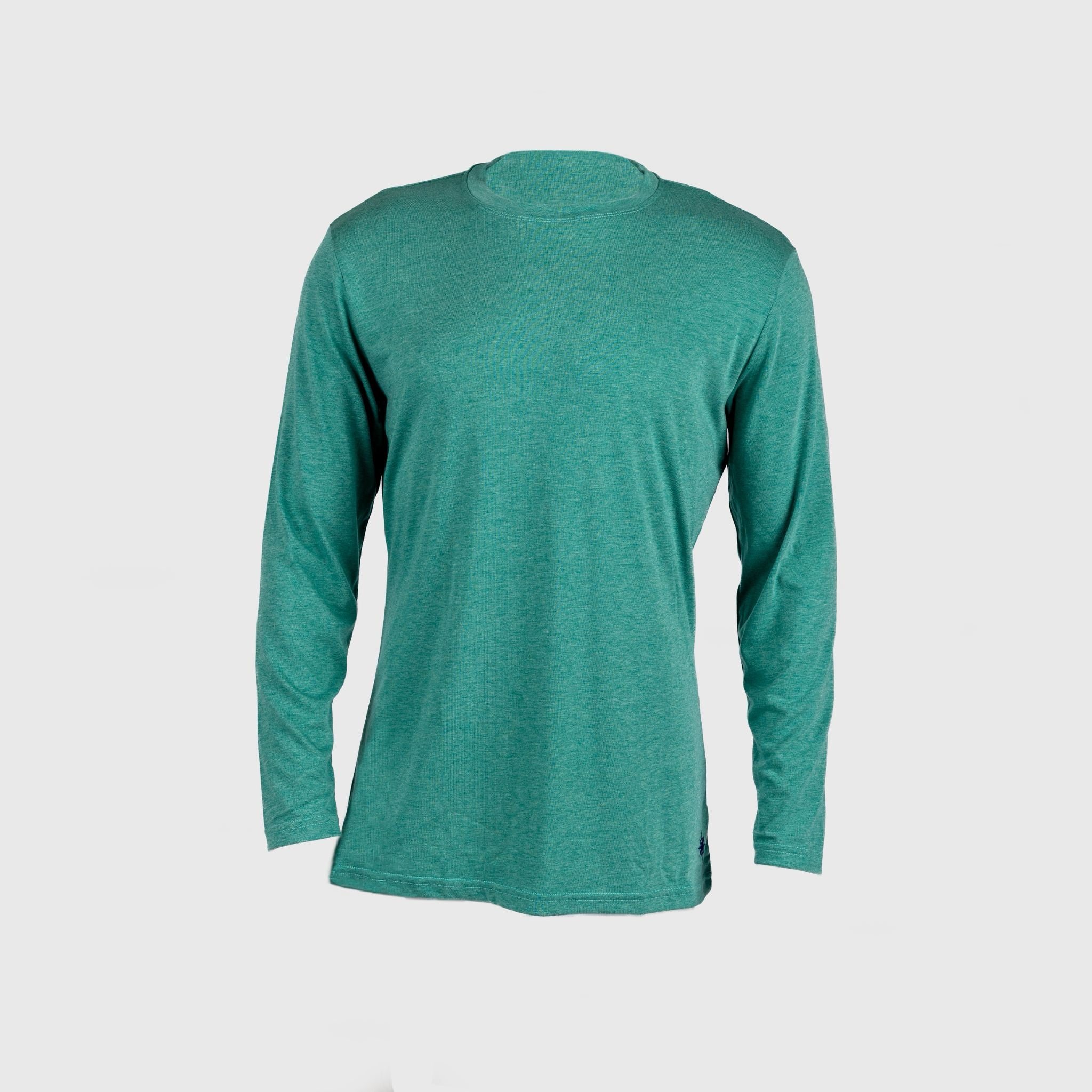 MERINO SHIRT AQUA MARLE