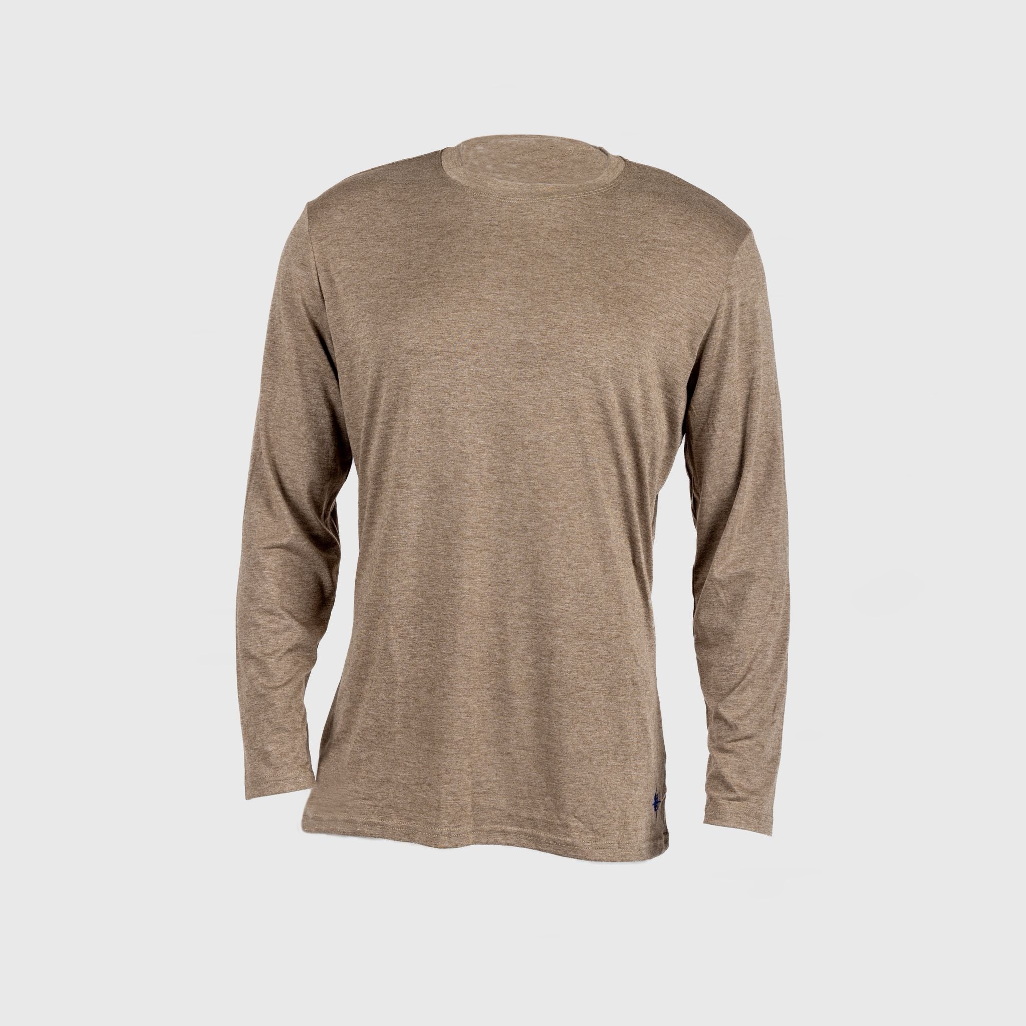 MERINO SHIRT STONE MARLE