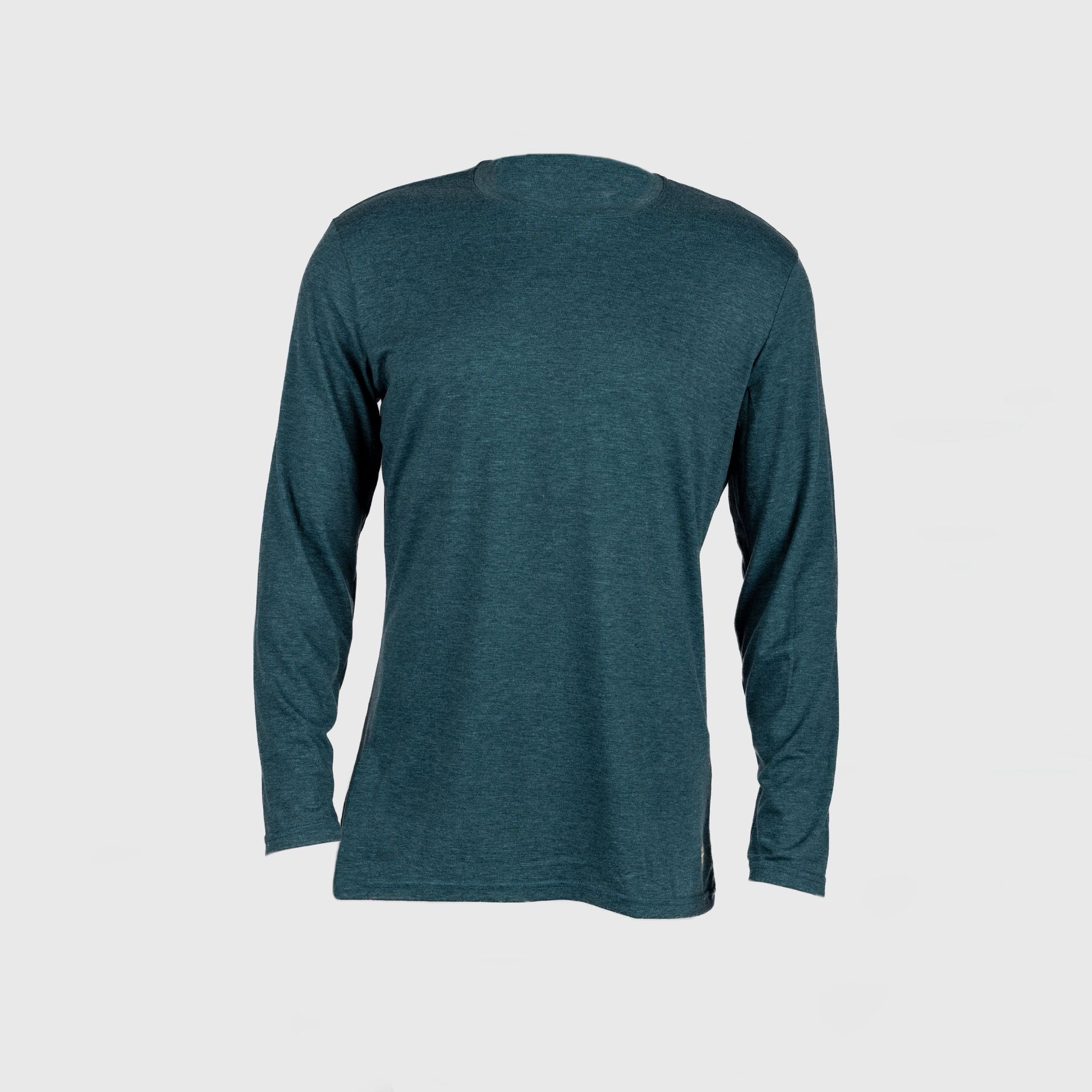 MERINO SHIRT TEAL MARLE