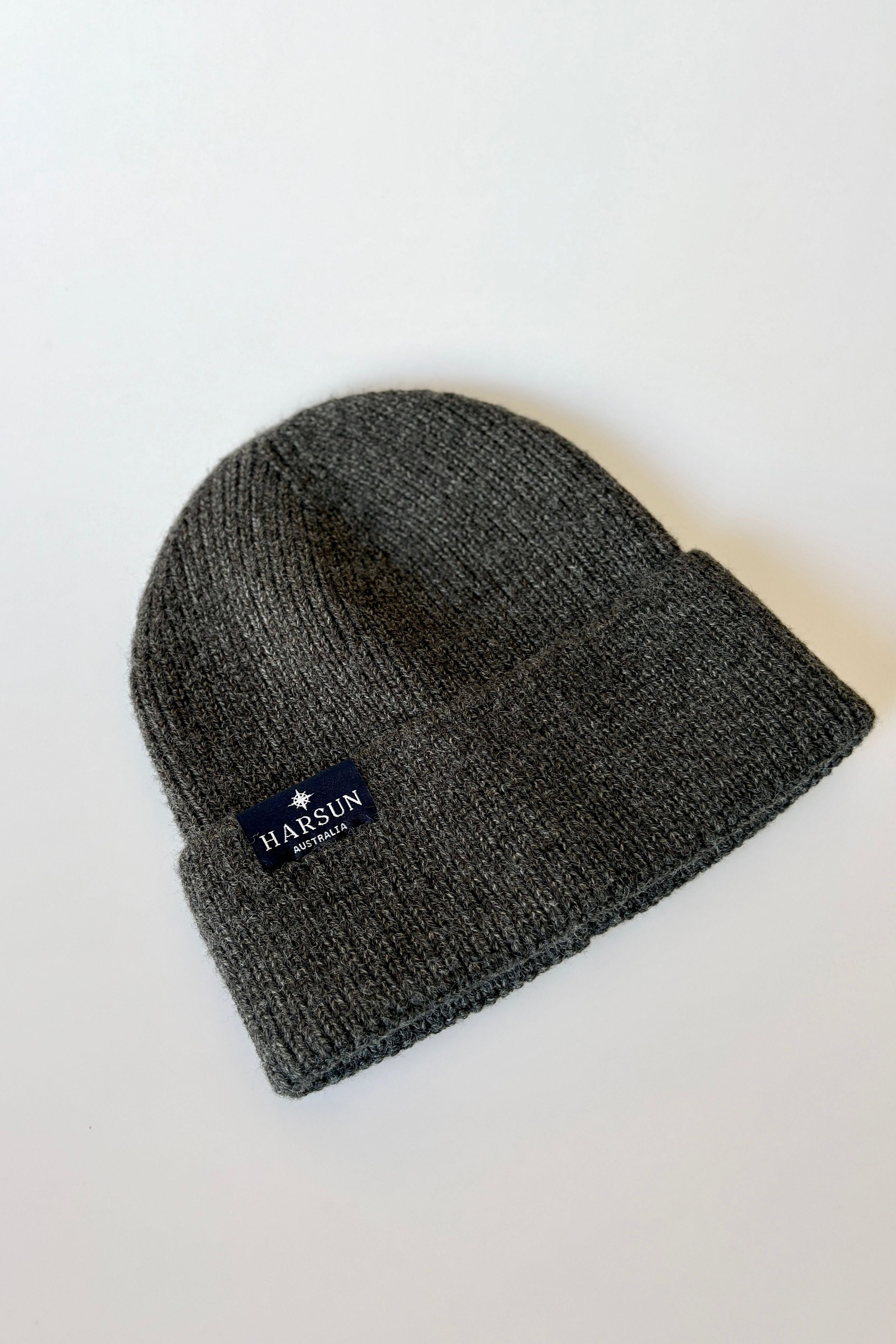 Merino Beanie Charcoal