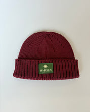 Fisherman Merino Beanie Wine